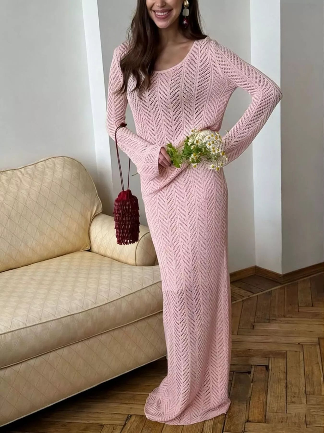 knit two piece dress S8982 (PDF) | Simplicity Sewing Pattern Misses' Sweater Dress, Tops, Skirts Fabric is very stretchy Two-Piece Set Knit Dress And