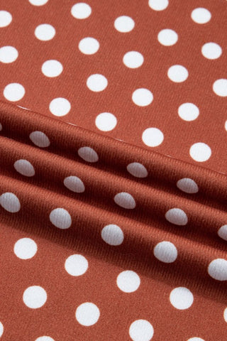 Marian Polka Dot Short Sleeve Two Piece Sets