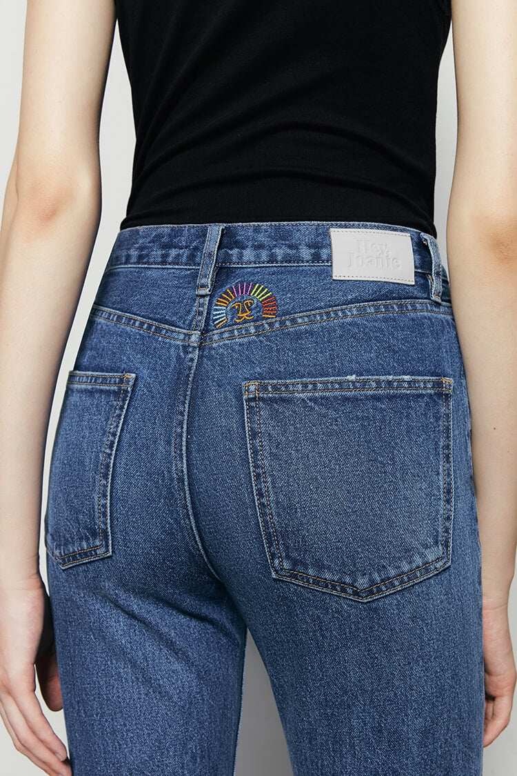 Activity High Rise Kick Crop Jeans