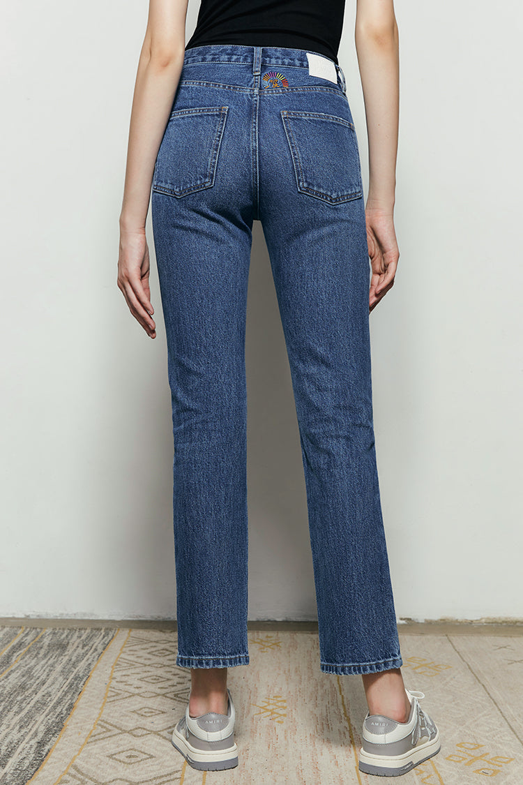 Activity High Rise Kick Crop Jeans