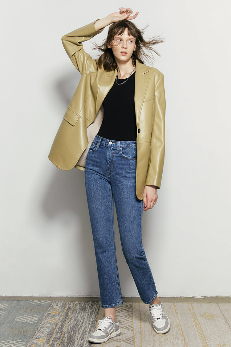 Activity High Rise Kick Crop Jeans