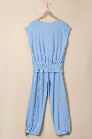 Marcela Cap Sleeve Matching Two Piece Sets