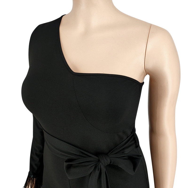 Plus Size Women Clothes Asymmetric Jumpsuit Source