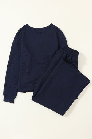 Victoria Elegant Textured Two Piece Sets