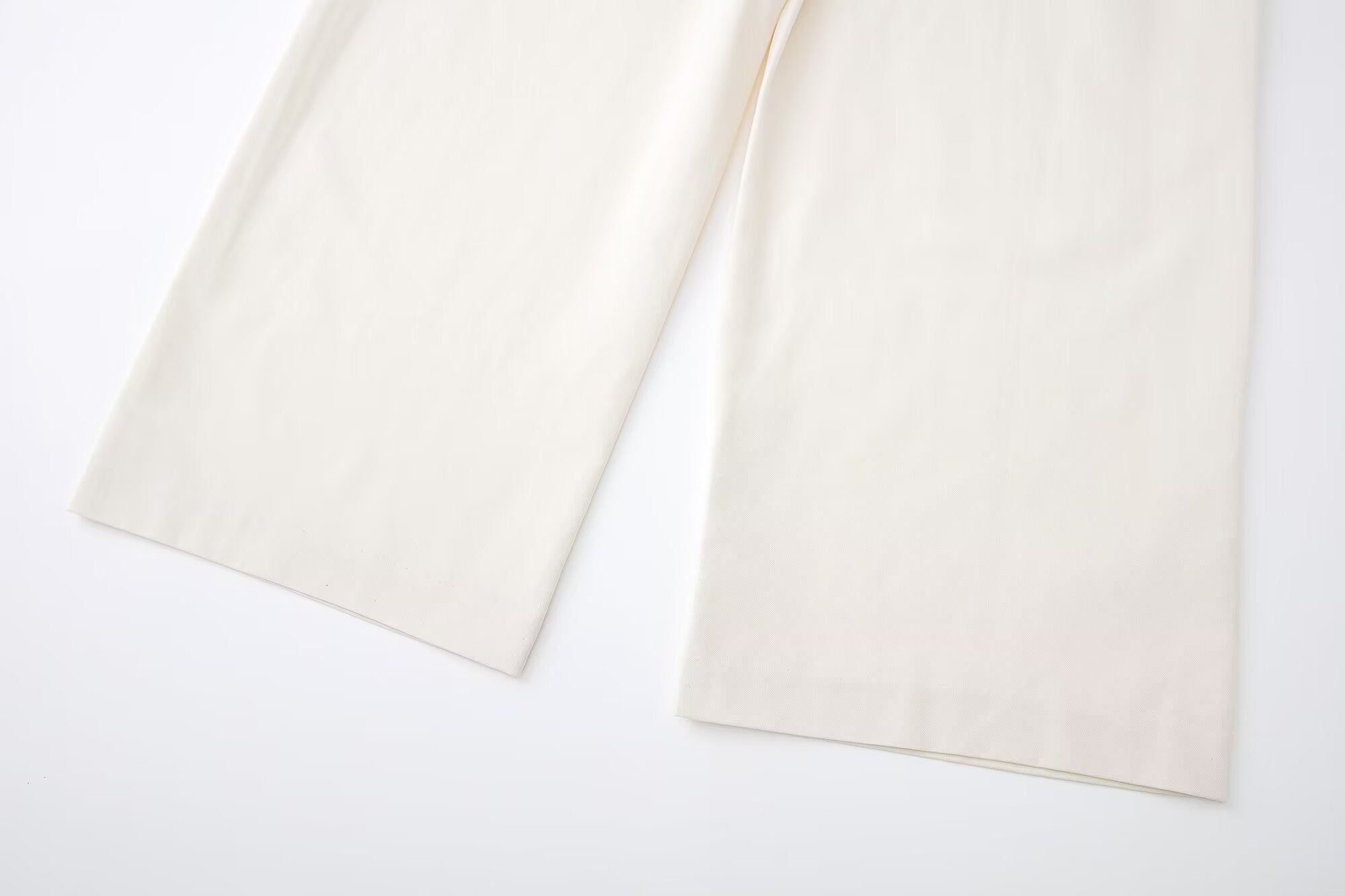 Strap Decorative Straight Leg Pants Autumn High Waist Slimming Casual Pants Small Draped Mop Trousers Women