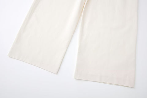 Strap Decorative Straight Leg Pants Autumn High Waist Slimming Casual Pants Small Draped Mop Trousers Women
