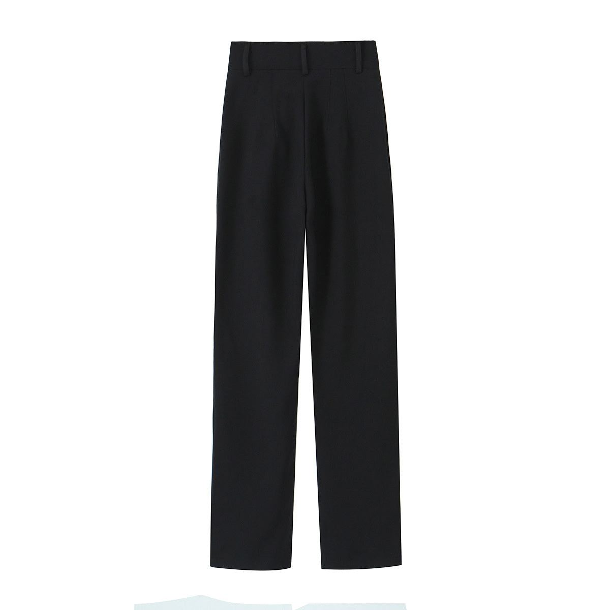 Spring Women Clothing Button Pleated Casual Pants Women