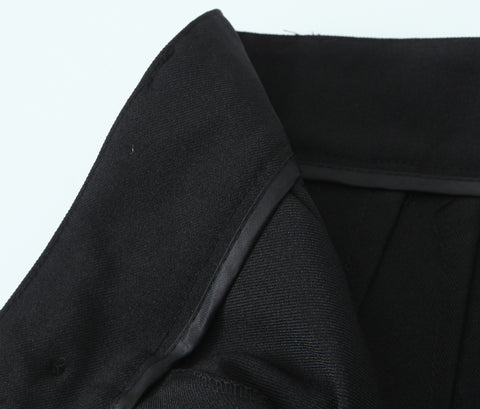 Spring Women Clothing Button Pleated Casual Pants Women