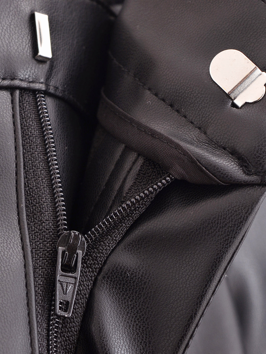 Women All Match Leather Balloon Trousers
