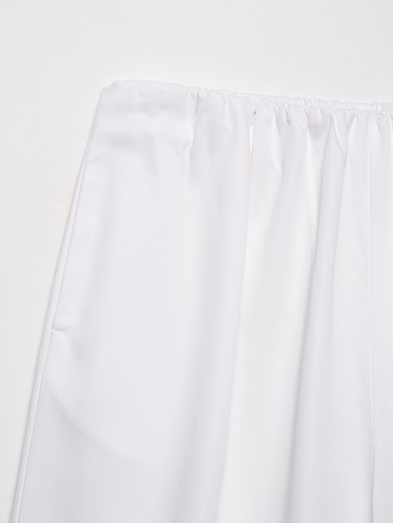 Spring Autumn Office Brand Faux Leather Shuai High Grade Loose Straight Casual Wide Leg Pants