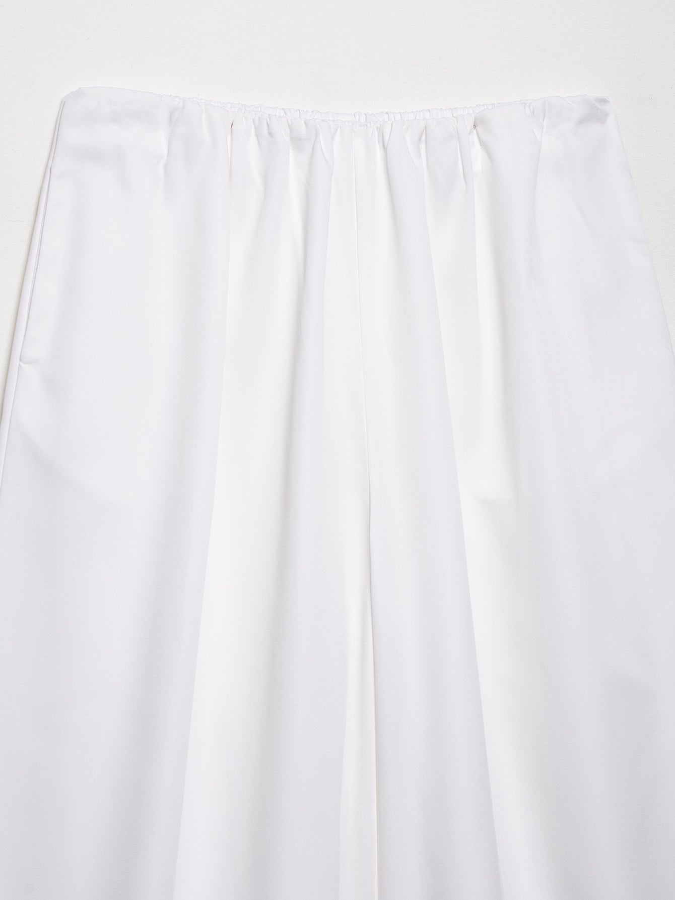 Spring Autumn Office Brand Faux Leather Shuai High Grade Loose Straight Casual Wide Leg Pants
