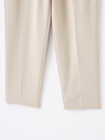 Women Clothing Spring Autumn with Belt High Waist Straight Casual Pants
