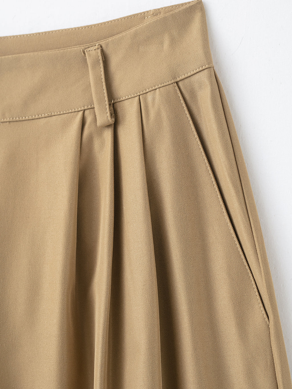 Women Clothing Product Casual All Match Pleated Casual Pants
