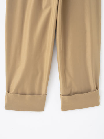 Women Clothing Product Casual All Match Pleated Casual Pants