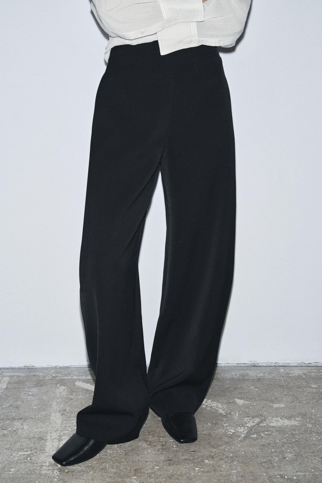 Women Clothing Product Casual All Match High Waist Zipper Pants