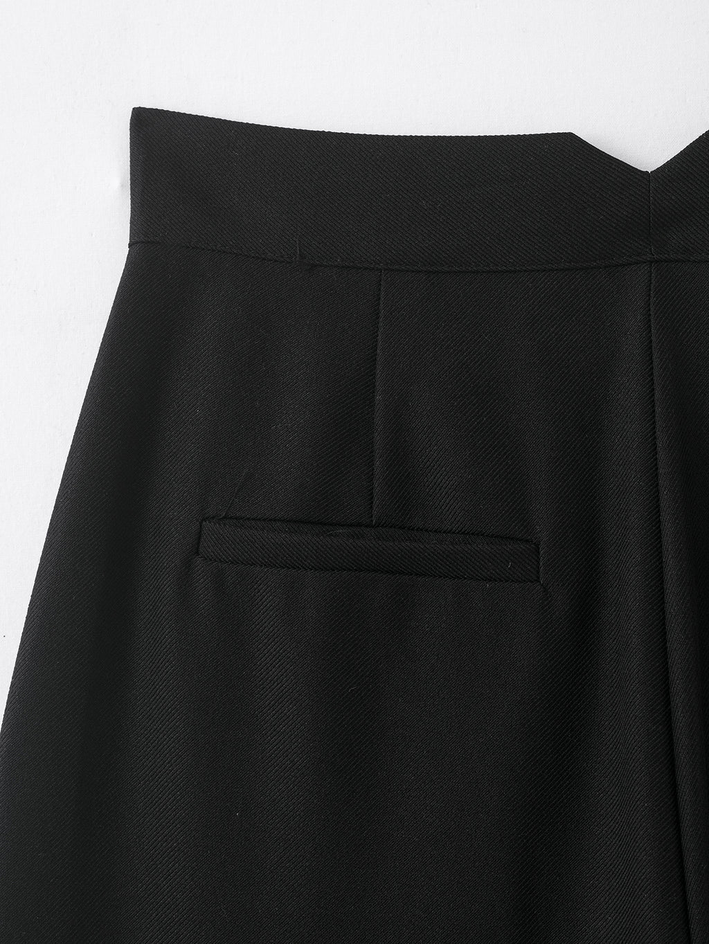 Women Clothing Autumn Korean Loose All Matching Casual Trendy Mid Waist Blended Pleated Pants