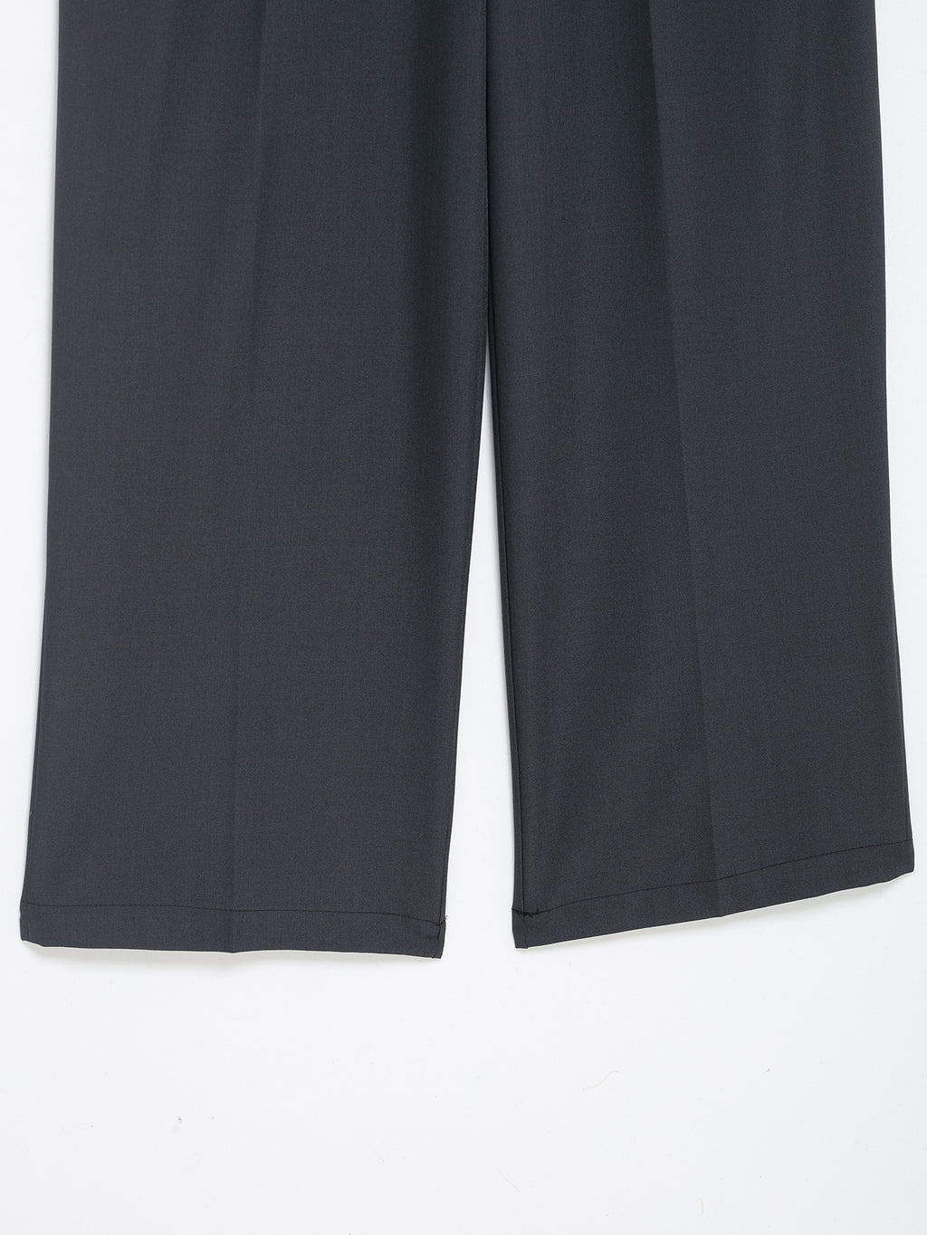 Women Clothing Winter Stylish Simple Mid Waist Pocket Trousers