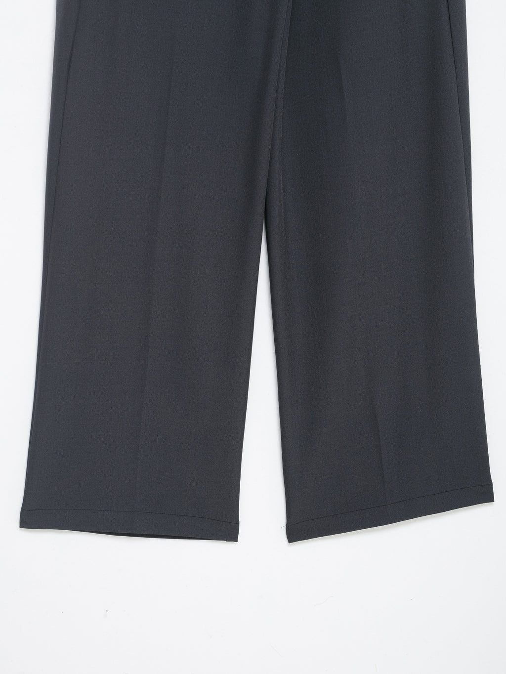Women Clothing Winter Stylish Simple Mid Waist Pocket Trousers