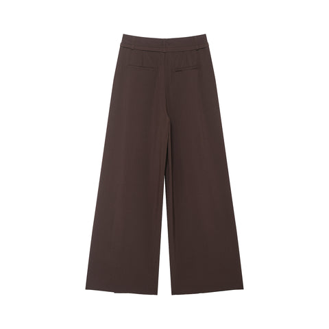 Winter Stylish Simple Thin Belt Baggy Pants