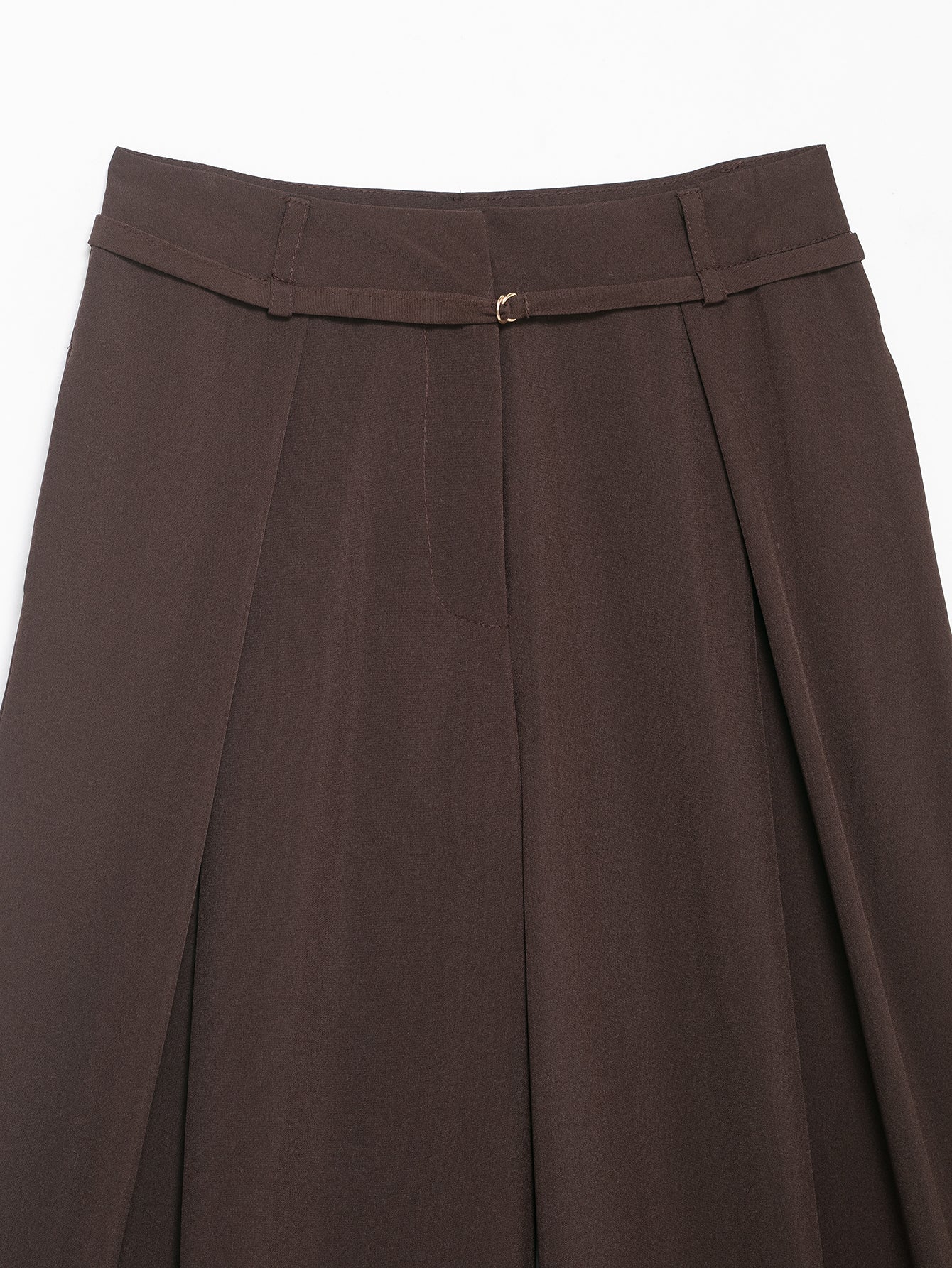 Winter Stylish Simple Thin Belt Baggy Pants
