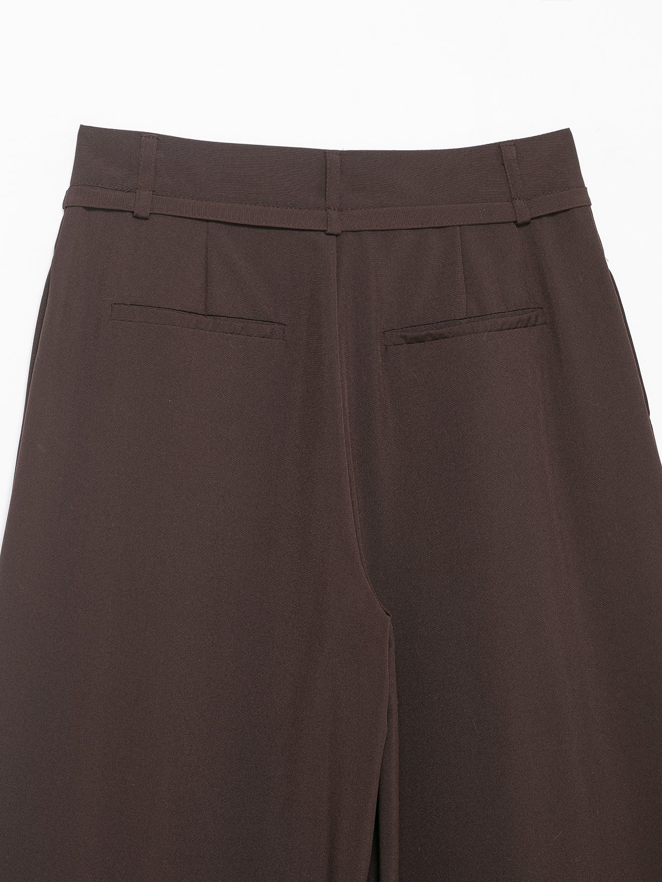 Winter Stylish Simple Thin Belt Baggy Pants