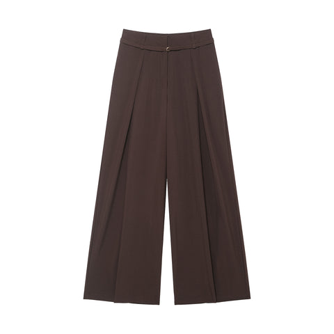 Winter Stylish Simple Thin Belt Baggy Pants
