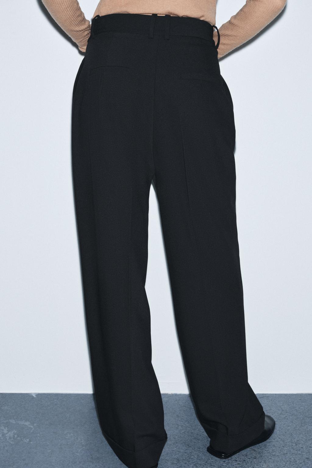Women Clothing Winter Loose Three Dimensional Series Asymmetric Waist Pants