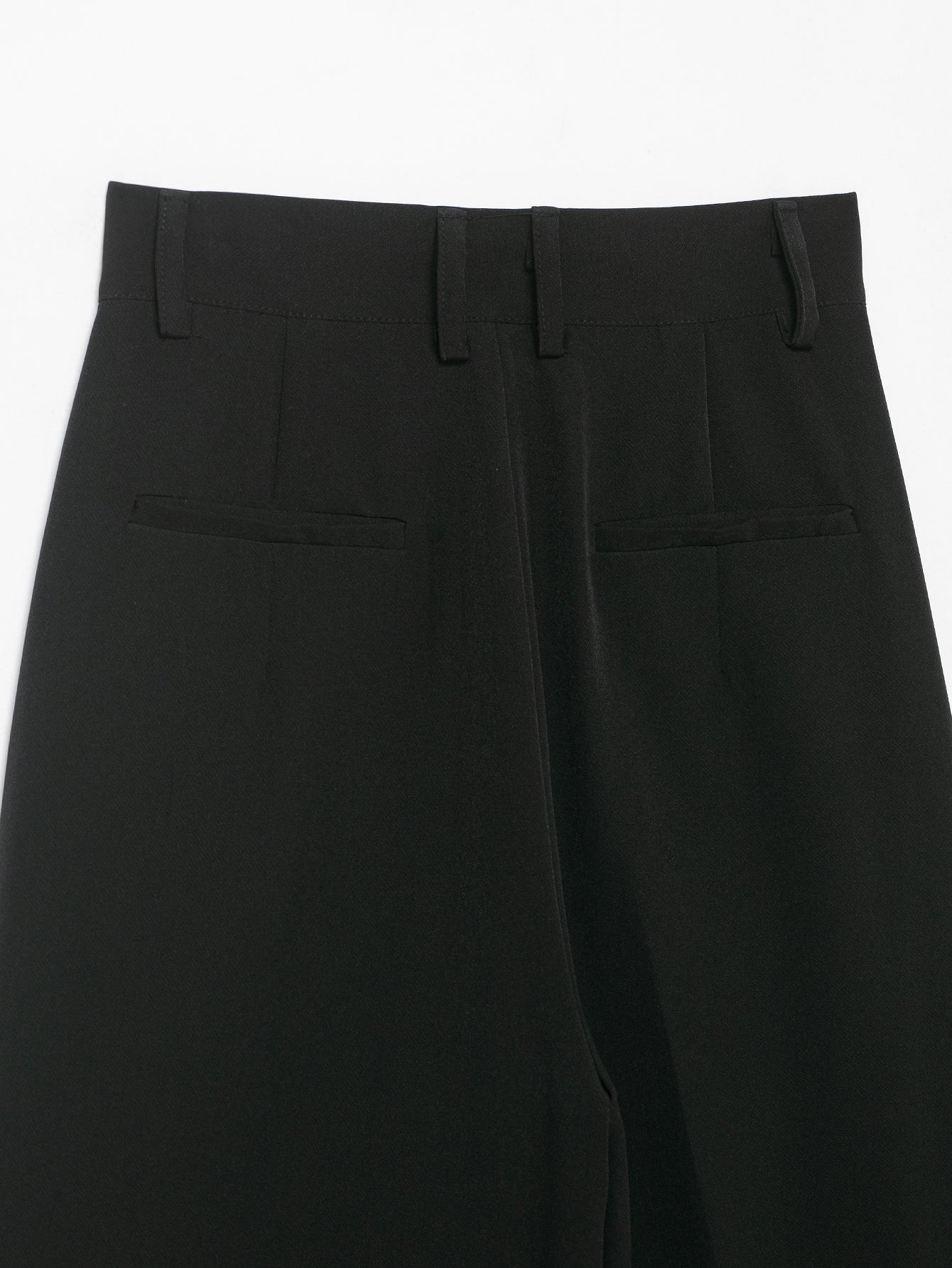 Women Clothing Winter Loose Three Dimensional Series Asymmetric Waist Pants