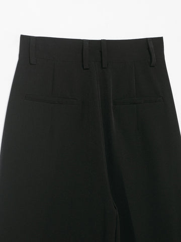 Women Clothing Winter Loose Three Dimensional Series Asymmetric Waist Pants