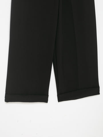 Women Clothing Winter Loose Three Dimensional Series Asymmetric Waist Pants