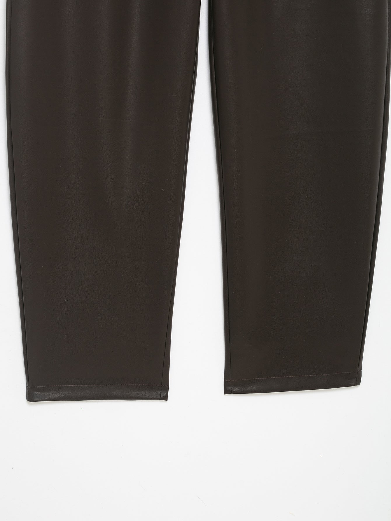 Women Clothing Fashionable All Match Mid Waist Pleated Balloon Pants
