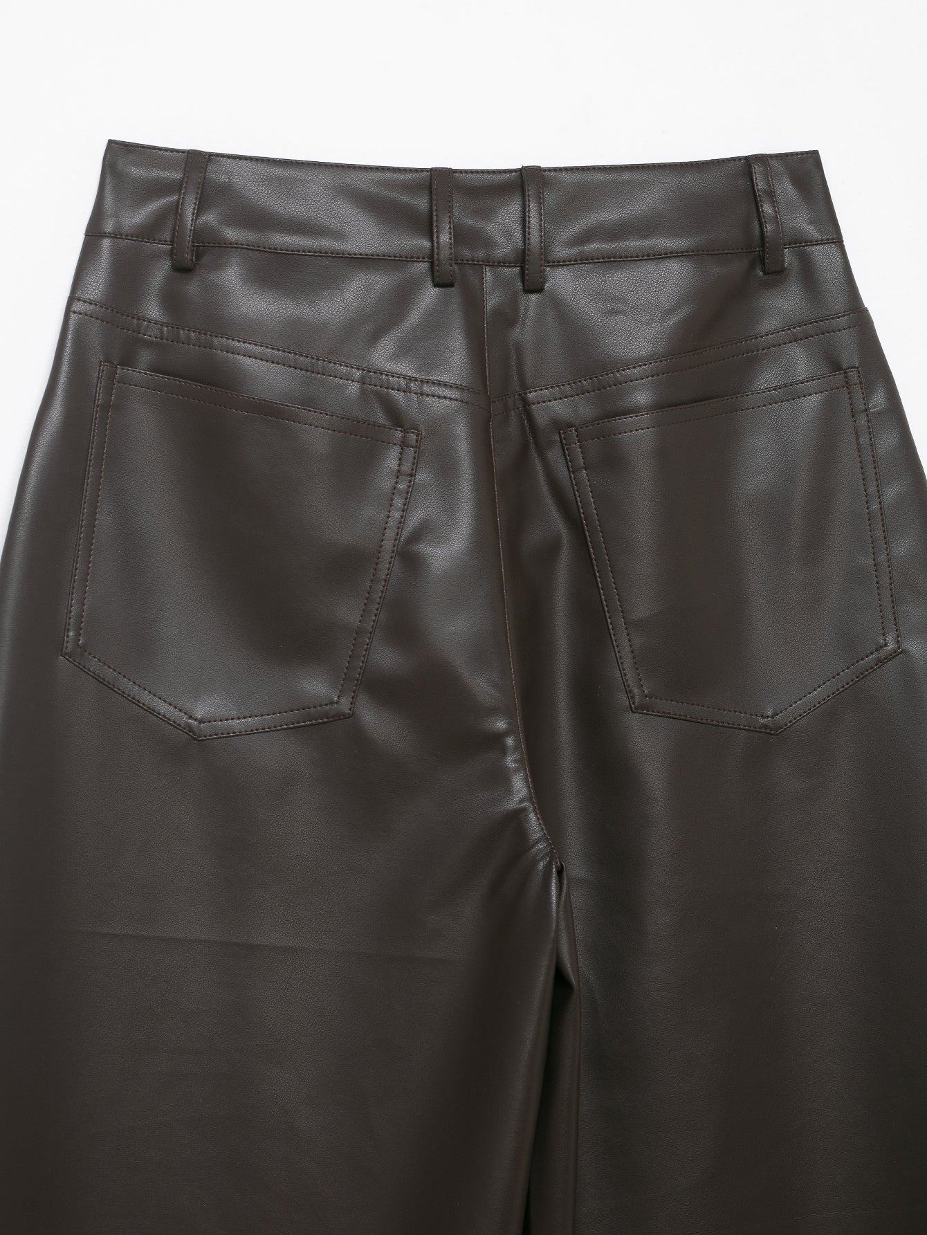 Women Clothing Fashionable All Match Mid Waist Pleated Balloon Pants
