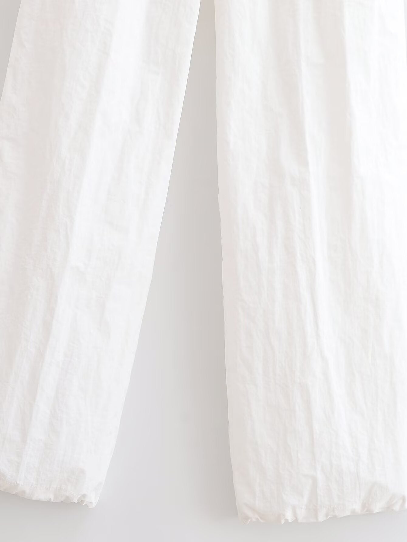 Elegant Women Clothing Casual Overlapping Waist Pants