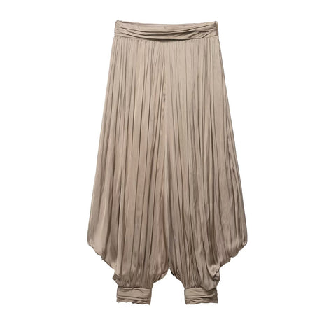 Savannah Product Casual Small Pleated Baggy Pants