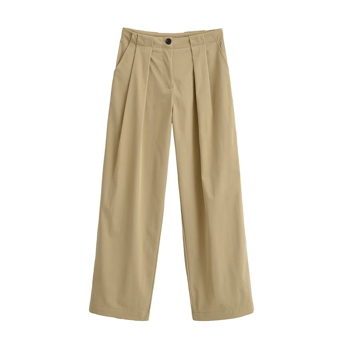 Women Clothing Top Pleated Bucket Pants