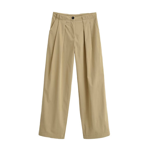Women Clothing Top Pleated Bucket Pants