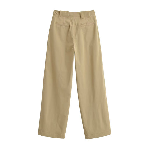 Women Clothing Top Pleated Bucket Pants