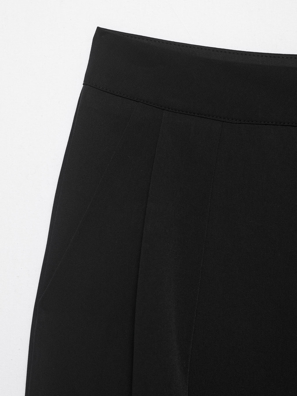 Women Hem Lace Drawstring Strap Wide Leg Trousers Casual Pants