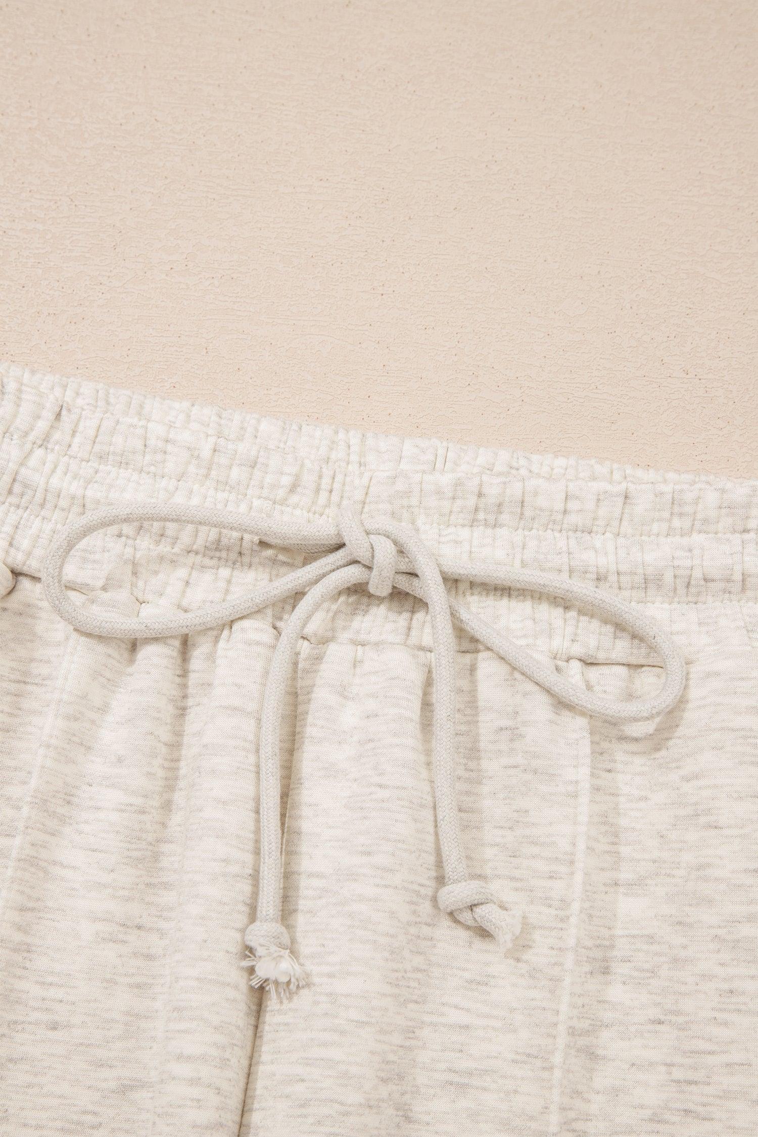 Lola Solid Sporty & Drawstring Two Piece Sets