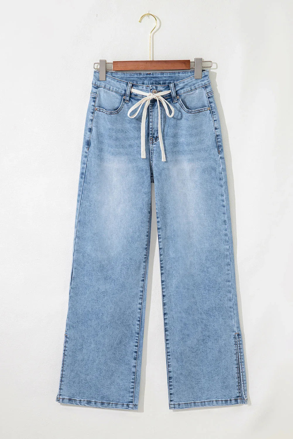 Noah Rise Drawstring Casual Jeans