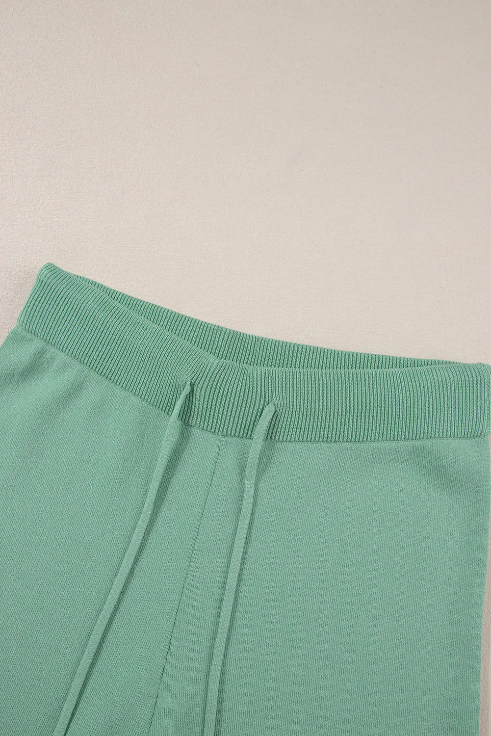 Wanda Contrast Trim and Drawstring Two Piece Set