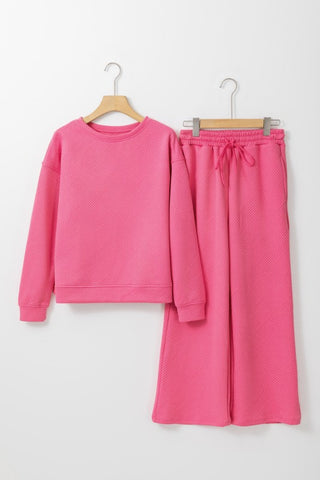 Victoria Elegant Textured Two Piece Sets