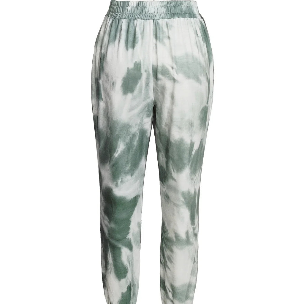 Ladies' Sports And Leisure Tie Dye Pants, Trendy Pants