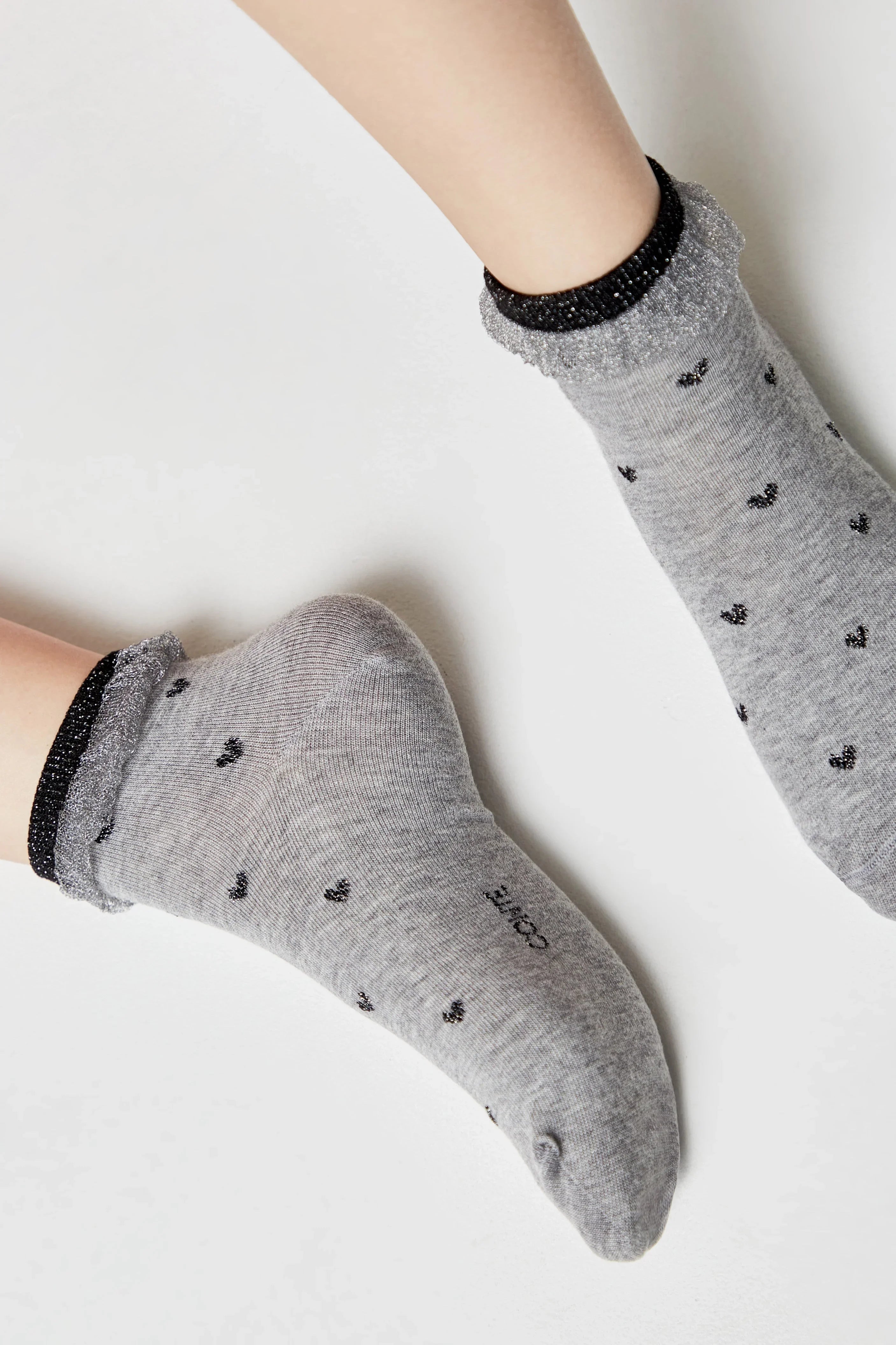 Conte Cotton Socks Classic - 243 Airy Sole and Lurex