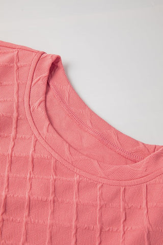 Rosaura Checker Textured Two Piece Sets