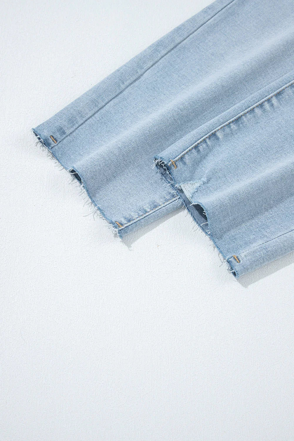 Kimberly Length Distressed Skinny Jeans