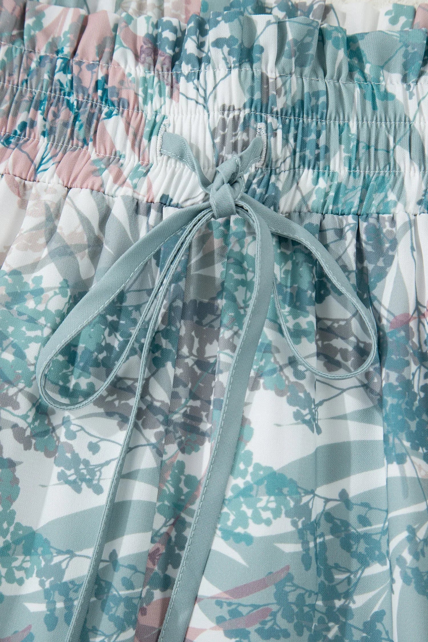 Zoe Tropical Palm Cropped Two Piece Sets