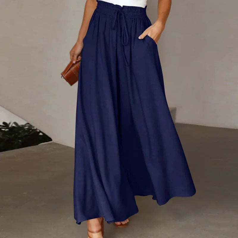 Women's High Waist Wide Leg Pants