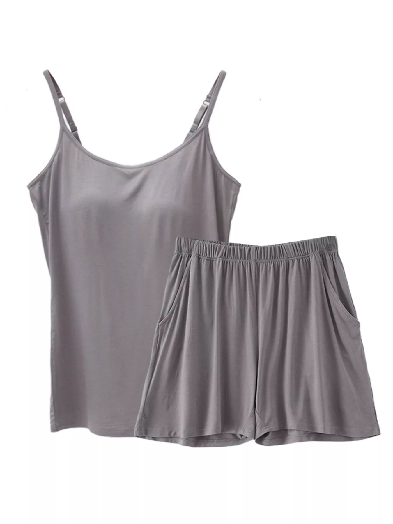 Ximena Modal Adjustable Strap Padded Two Piece Sets