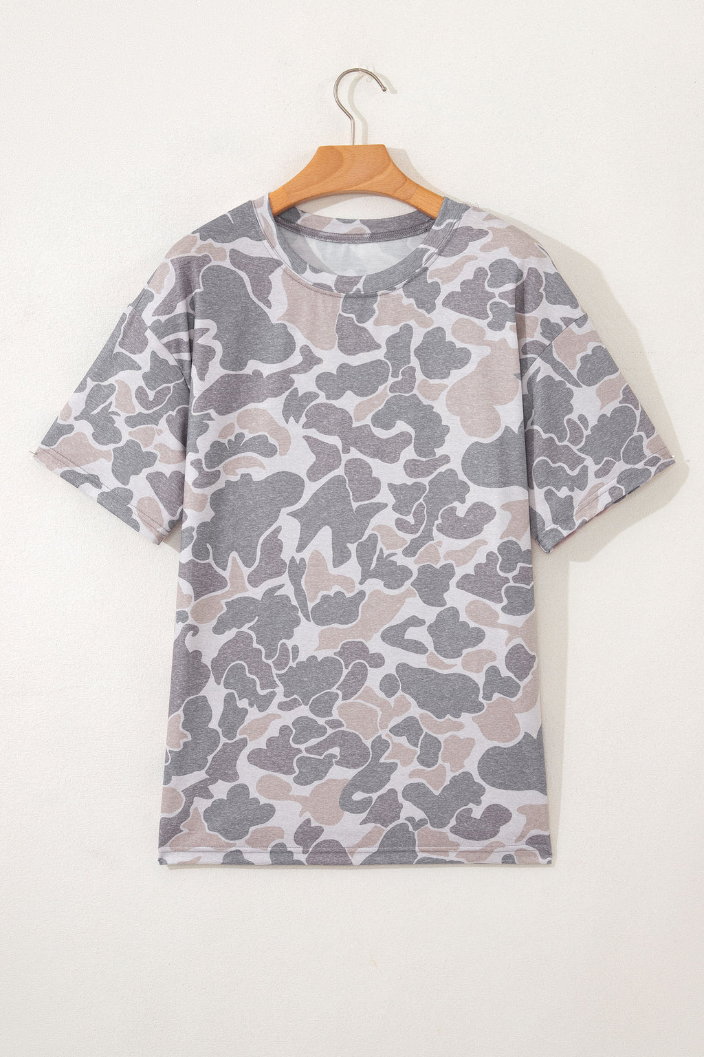 Multicolour Retro Camouflage  Womens Casual